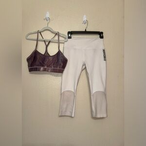 Gymshark Pulse cropped leggings Small